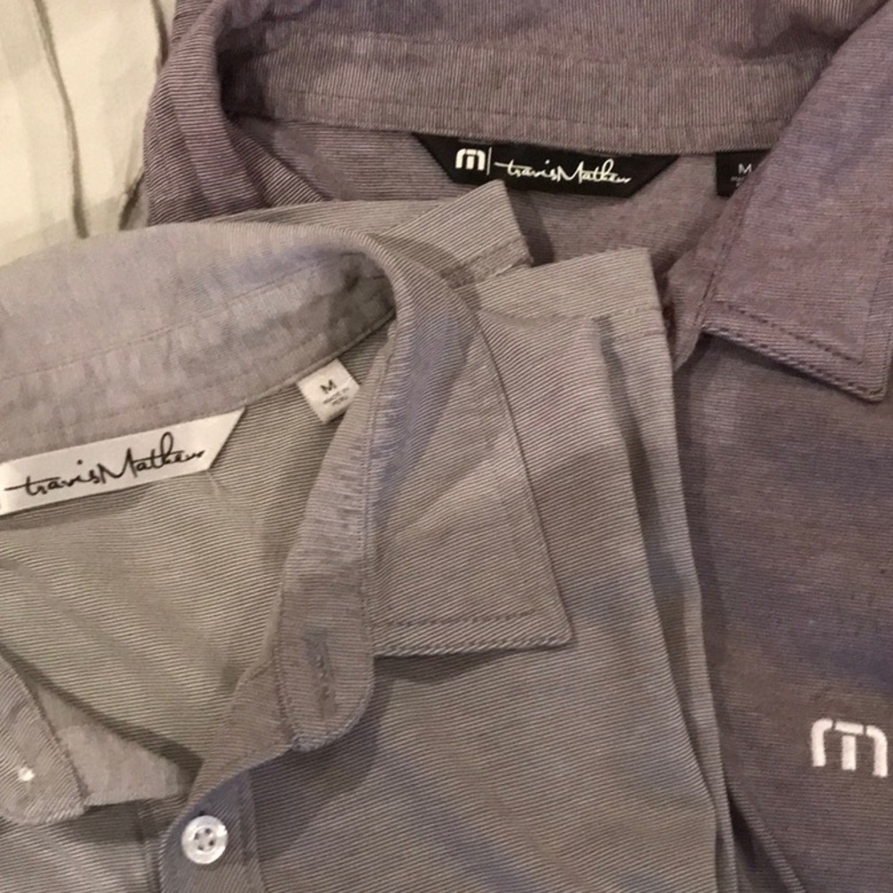 2 Travis Mathew short sleeve shirts